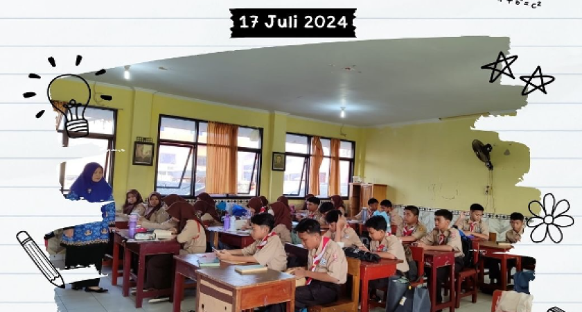 Pembiasaan Literasi setiap Rabu pagi di MTsN 17 Jakarta