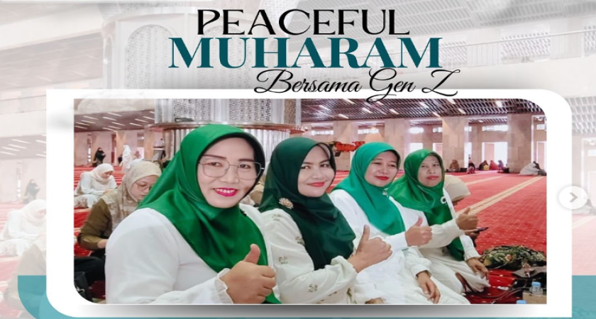 MTsN 17 Jakarta Ikuti Peaceful Muharram Bersama Gen Z di Masjid Istiqlal