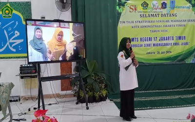 MTsN 17 Jakarta Sukses Menggelar Tilik Stratifikasi Madrasah Sehat Tingkat Kota Jakarta Timur
