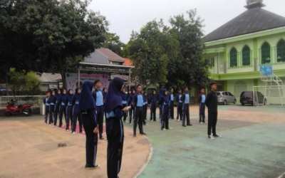 Paskibra MTsN 17 Jakarta Gelar PUSDIKLATSAR